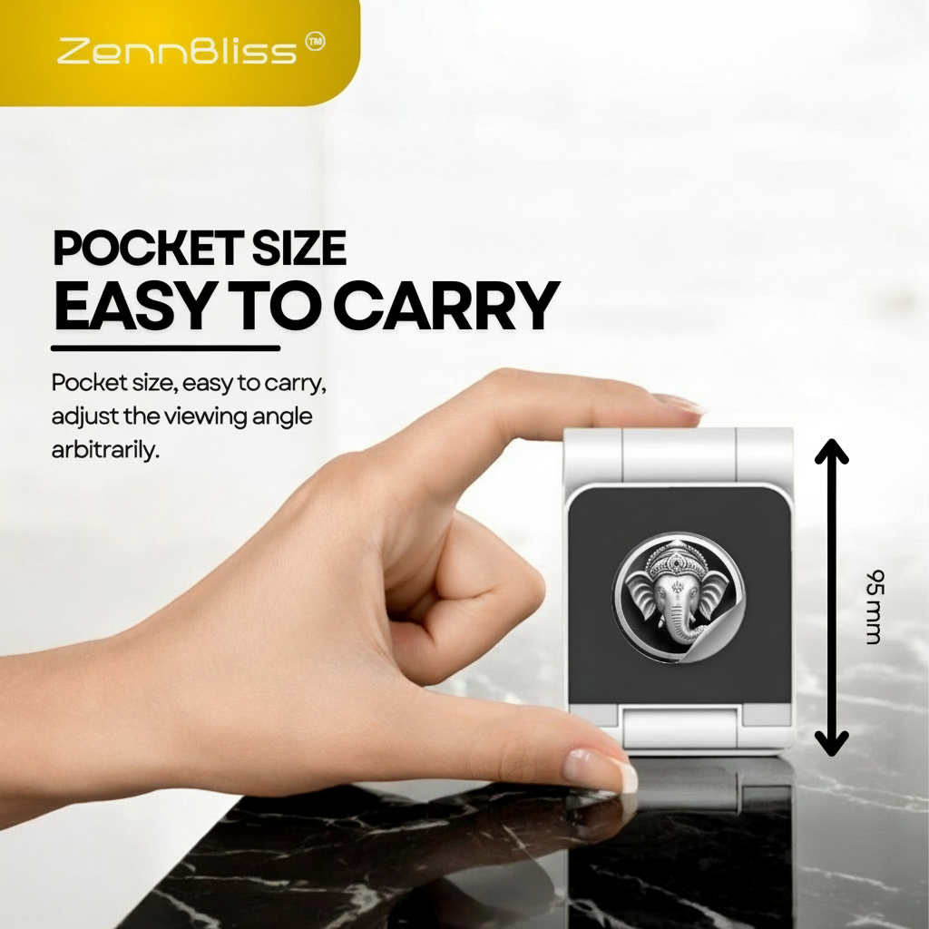 Ganesha Magnetic Cell Phone Stand Holder Tripod MagSafe for iPhone & Android